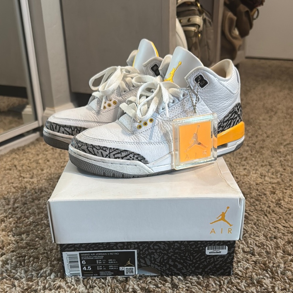 Women’s Jordan 3 Retro Laser Orange